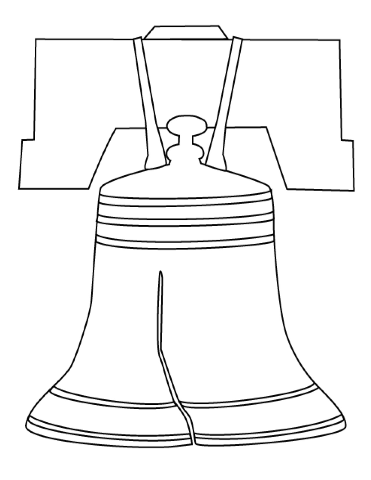 1275x1651 school bell drawing - School Bell Drawing