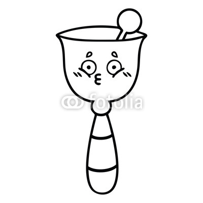 400x400 line drawing cartoon school bell buy photos ap images detailview - School Bell Drawing