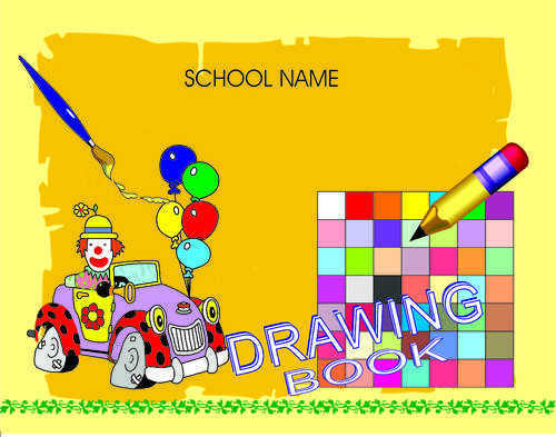 500x393 Drawing Colour Book - School Books Drawing