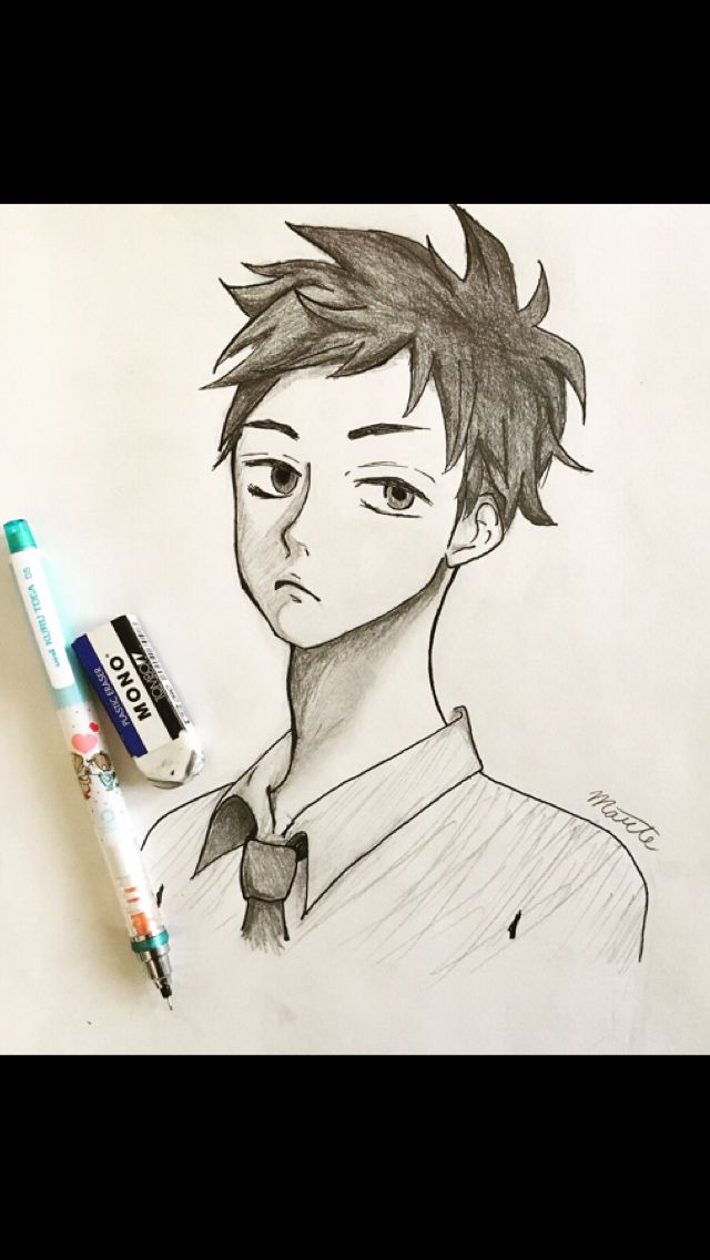 640x1136 High School Boy - School Boy Drawing