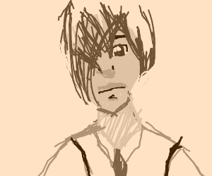 300x250 Anime School Boy Drawing - School Boy Drawing