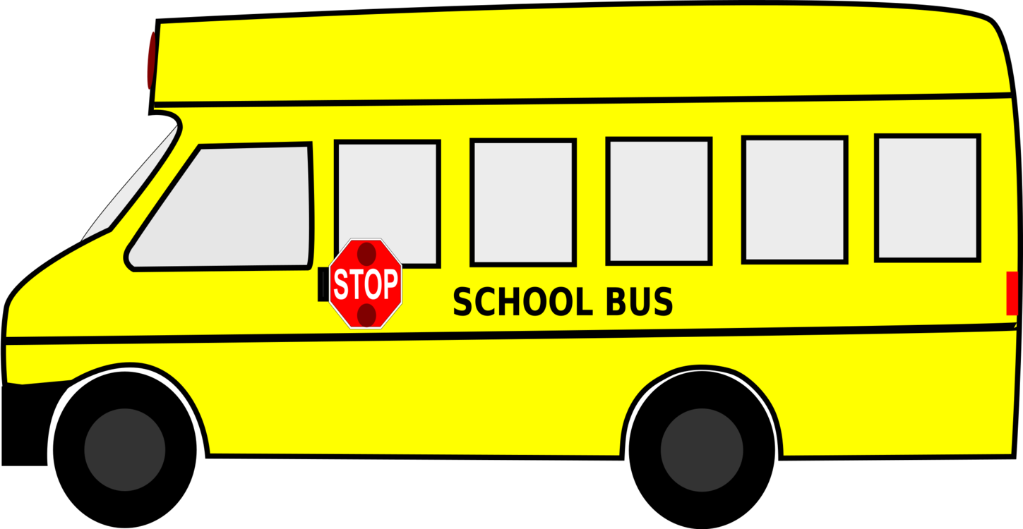 1449x750 school bus stop banner freeuse - School Bus Drawing