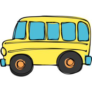 300x300 School Bus Cartoon Drawing Clipartxtras Clipart - School Bus Drawing Pictures