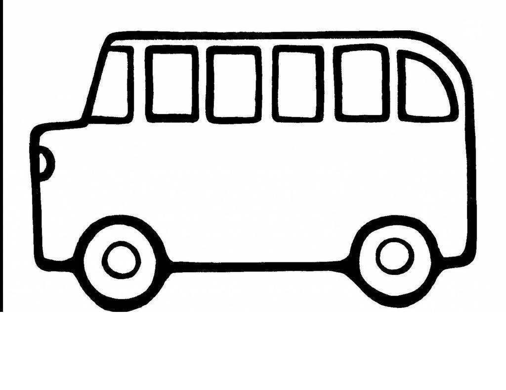 1024x789 school bus safety coloring pages buses bravica drawing pictures - School Bus Drawing Pictures