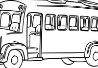 200x140 magic school bus coloring pages for kids with school bus line - School Bus Line Drawing