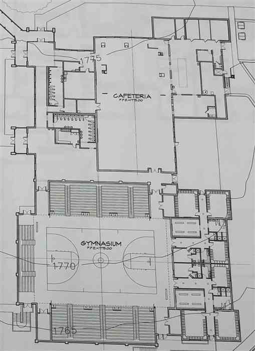 509x700 johnson city press barnett anticipates liberty bell gym - School Cafeteria Drawing