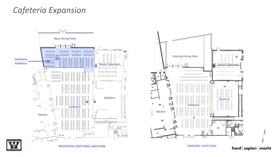 900x513 bennett middle school cafeteria expansion approved - School Cafeteria Drawing