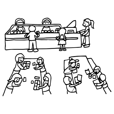 380x380 cafeteria service beaconsfield junior high - School Cafeteria Drawing