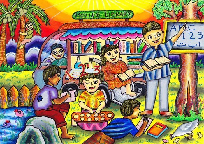 700x496 Seameo Hand Drawing Competition - School Children Drawing