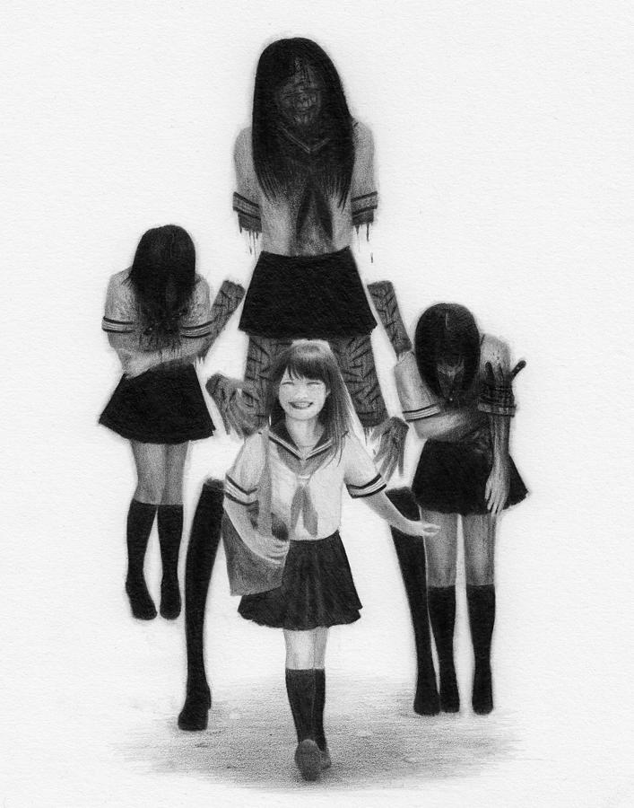 707x900 our last school days - School Days Drawing