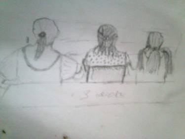 375x281 school days pic of that girl drawing - School Days Drawing