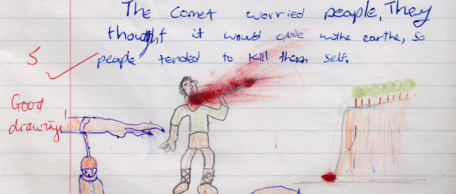 940x400 Drawings - School Drawing For Kid