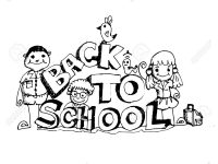 200x150 doodle kid back to school icon hand draw illustration design - School Drawing For Kid
