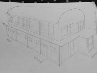 333x250 japonese school gym - School Gym Drawing