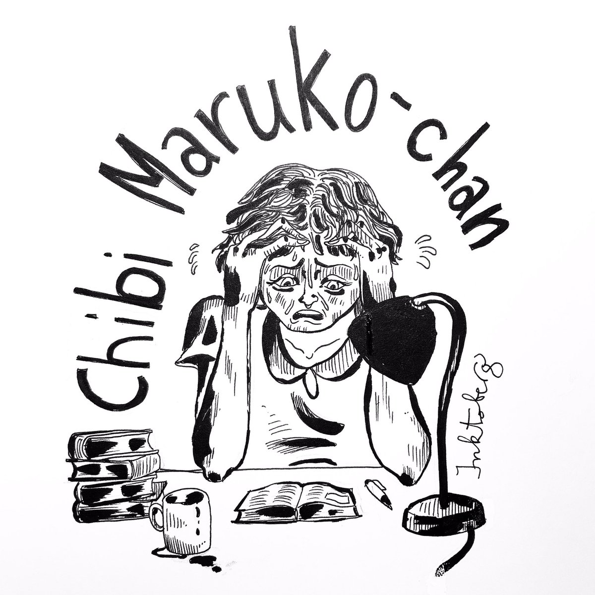 1200x1200 eric on twitter inktober day chibi maruko chan as - School Student Drawing