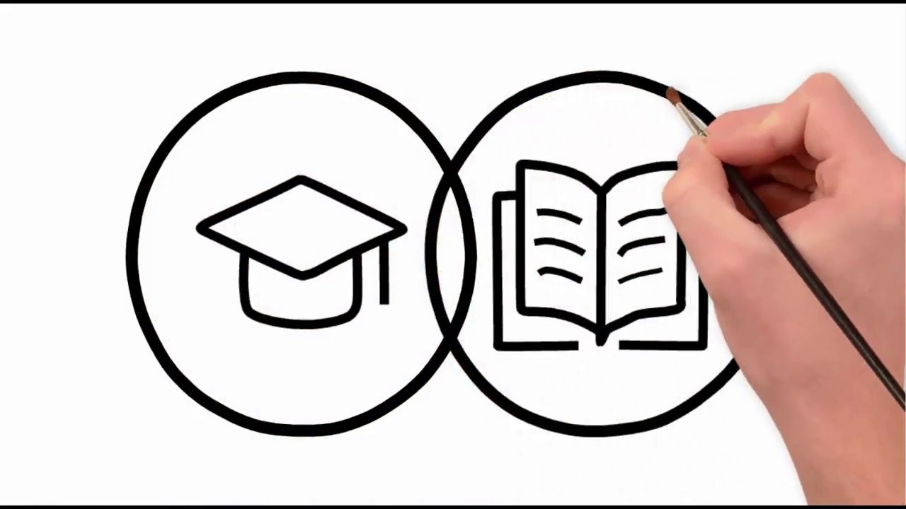 1280x720 how to draw school supplies cute easy i am a student, draw - School Student Drawing