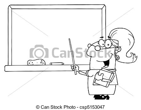 450x351 outlined female school teacher outlined middle aged female - School Teacher Drawing