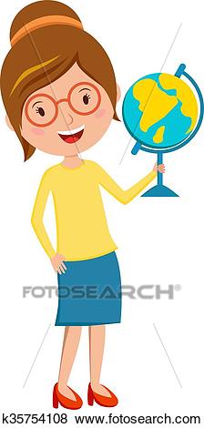 224x470 school teacher clipart - School Teacher Drawing