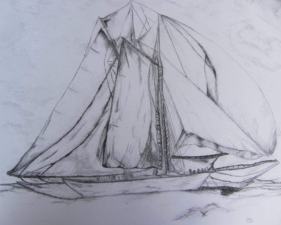 900x723 wwii schooner brilliant modification drawing - Schooner Drawing