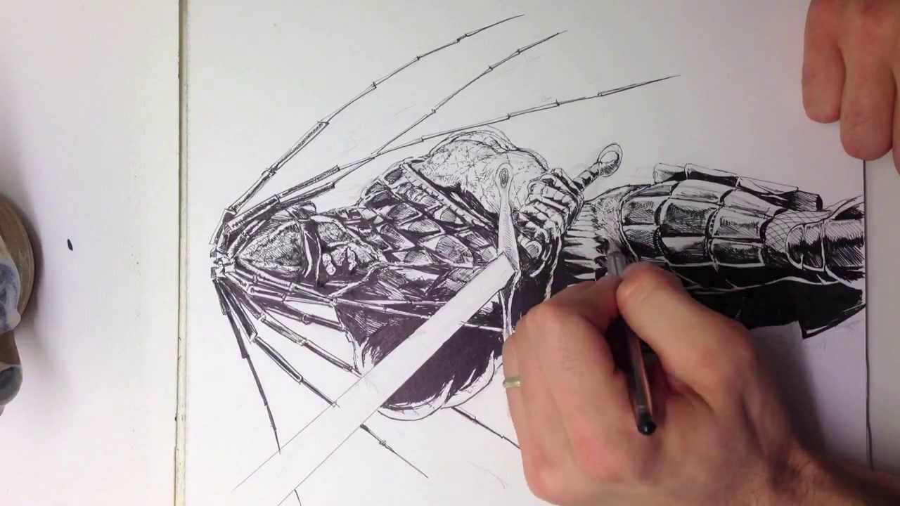 1280x720 make your own character sci fi gangster judah how to video - Sci Fi Drawings