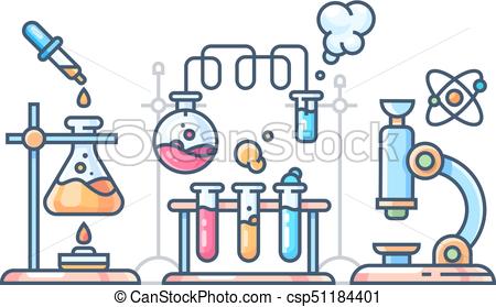 experiment science drawing