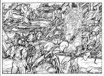 344x250 science fiction drawings - Science Fiction Drawings