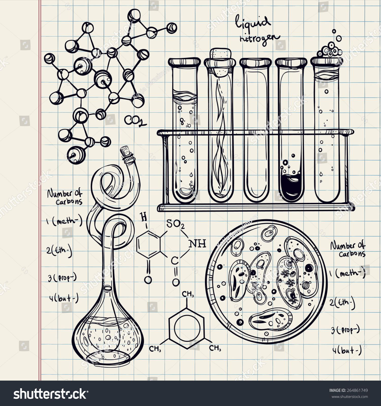 Science Lab Drawing at Explore collection of