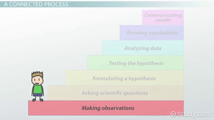715x402 connecting the steps of the scientific method - Scientific Method Drawing