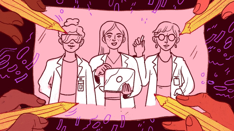 950x534 kids are drawing more female scientists than ever before - Scientist Drawing