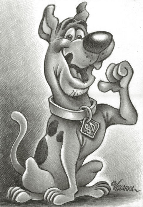 486x700 scooby doo - Scooby Doo Drawing