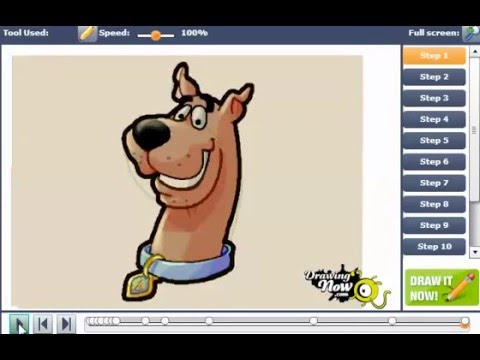 480x360 Easy To Draw Scooby Doo Head - Scooby Doo Face Drawing