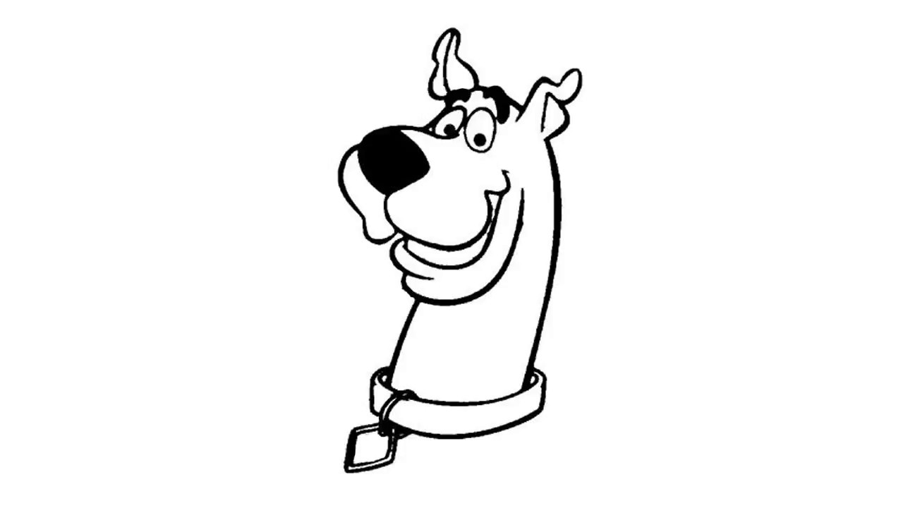 Scooby Doo Face Drawing at PaintingValley.com | Explore collection of ...