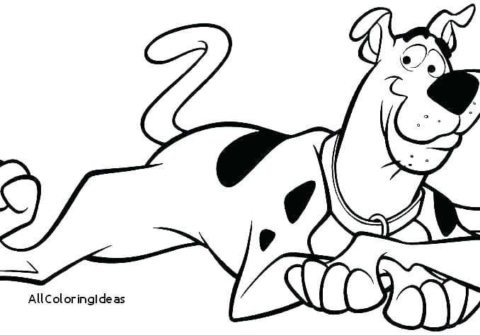 678x474 Scooby Doo Scrappy Coloring Pages To Print Pokemon Online Flowers - Scooby Doo Face Drawing