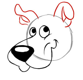 287x278 How To Draw Scooby Doo Step - Scooby Drawing