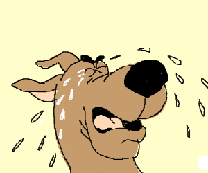 300x250 Sad Scooby Drawing - Scooby Drawing