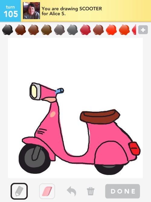500x667 Scooter Drawings - Scooter Drawing