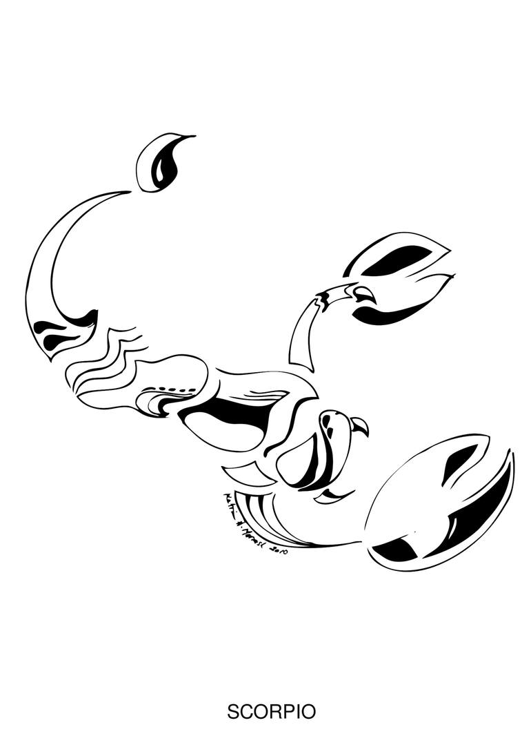 770x1095 scorpio drawing - Scorpio Drawing
