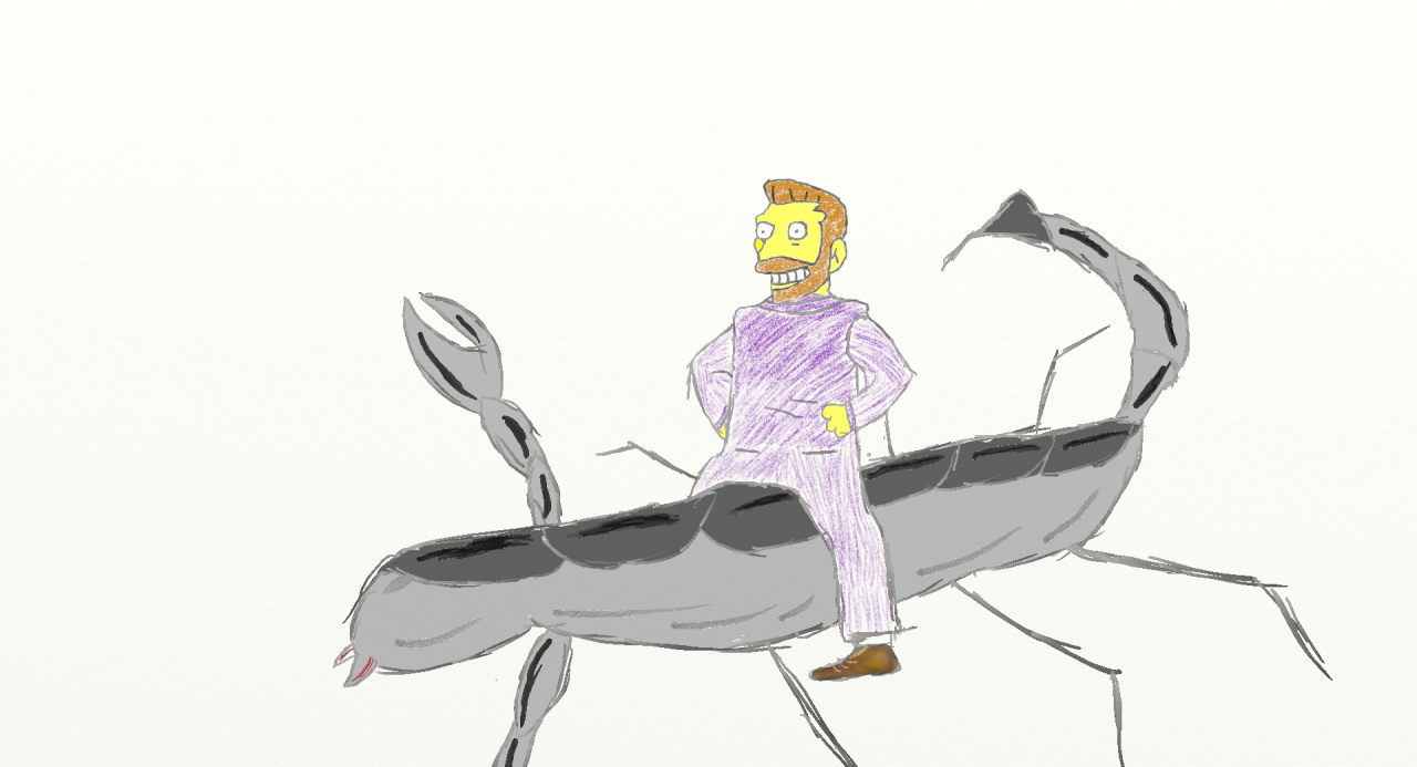 1280x693 day scorpio - Scorpio Drawing