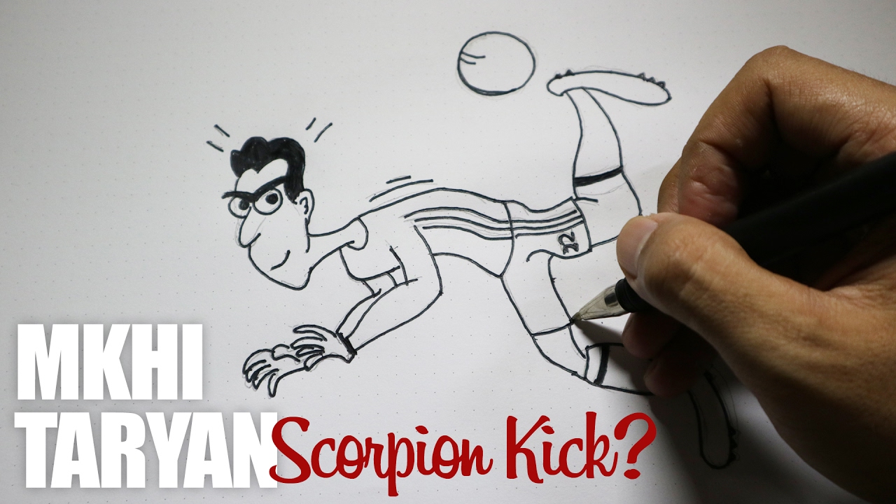 1280x720 How To Draw A Cartoon - Scorpion Cartoon Drawing