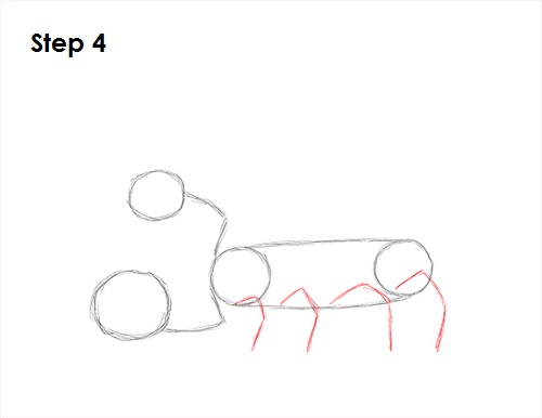 500x386 How To Draw A Scorpion - Scorpion Cartoon Drawing