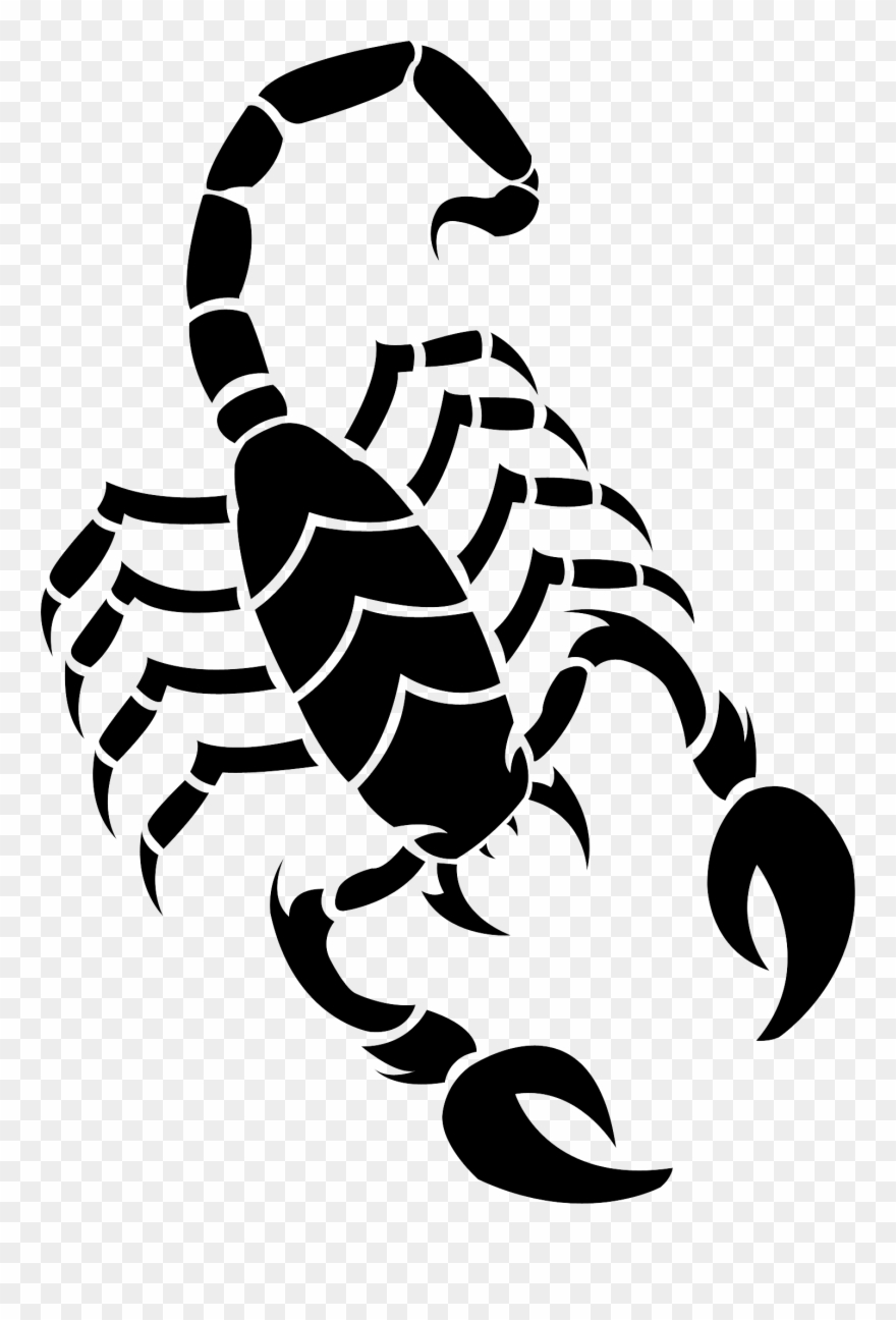 880x1296 Cheerleader Clipart Silhouette - Scorpion Drawing