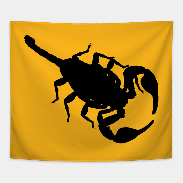 630x630 Scorpion Dark Outline Drawing - Scorpion Outline Drawing