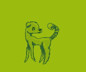 300x250 Dog With Scorpion Tail Drawing - Scorpion Tail Drawing