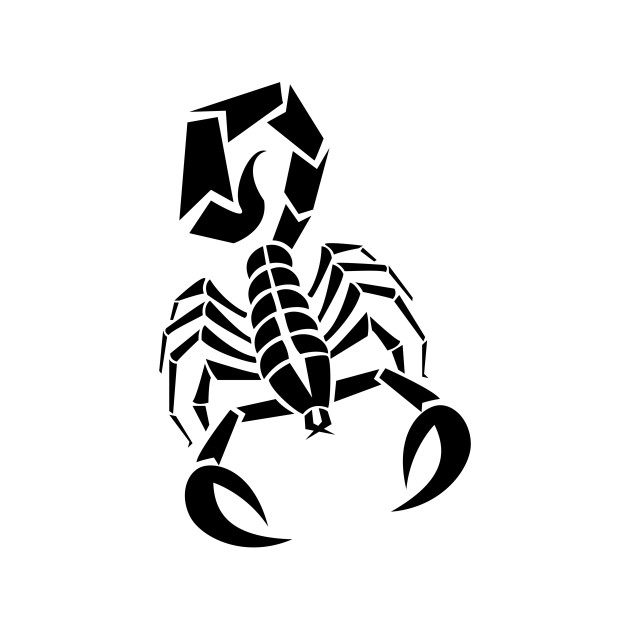 630x630 Funny Scorpion - Scorpion Tail Drawing