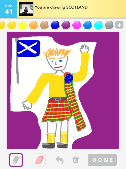500x667 scotland drawings - Scotland Drawing