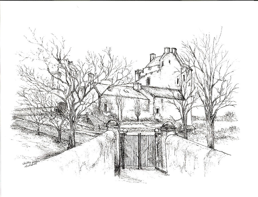 900x686 scotland imagery sketches - Scotland Drawing