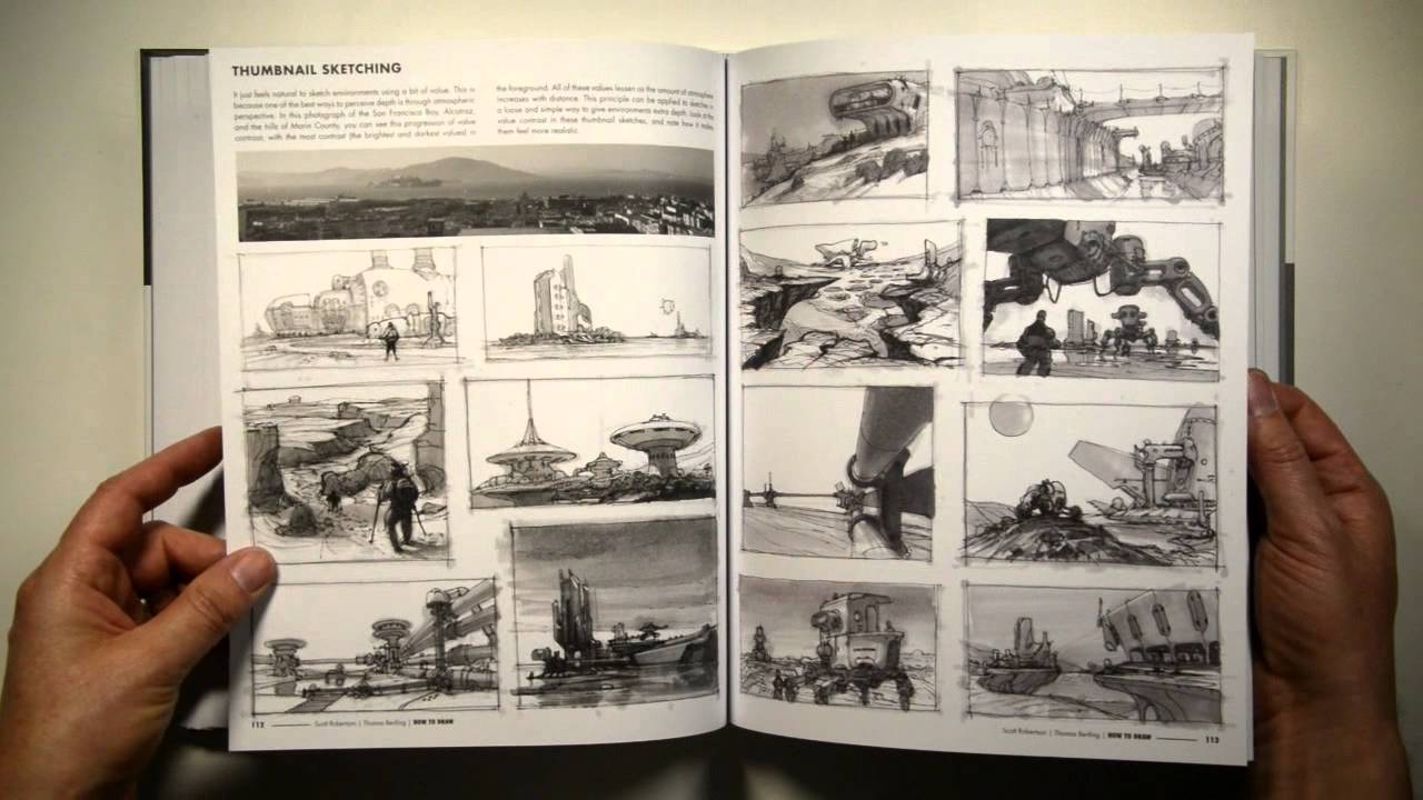 1280x720 how to draw book overview - Scott Robertson How Drawing