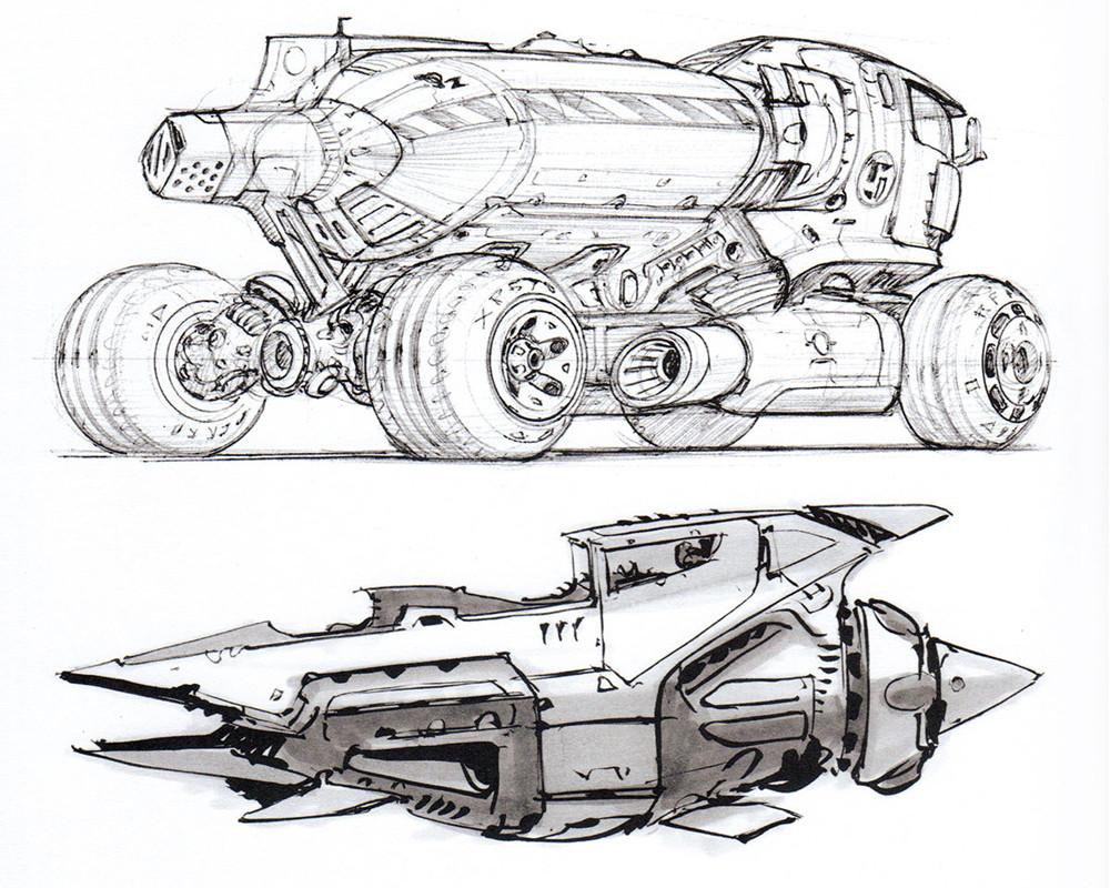 1000x800 The Curb Shop - Scott Robertson How Drawing