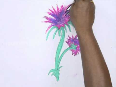 480x360 How To Draw Thistle - Scottish Thistle Drawing