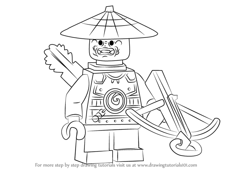 800x566 Learn How To Draw Stone Scout From Ninjago - Scout Drawing